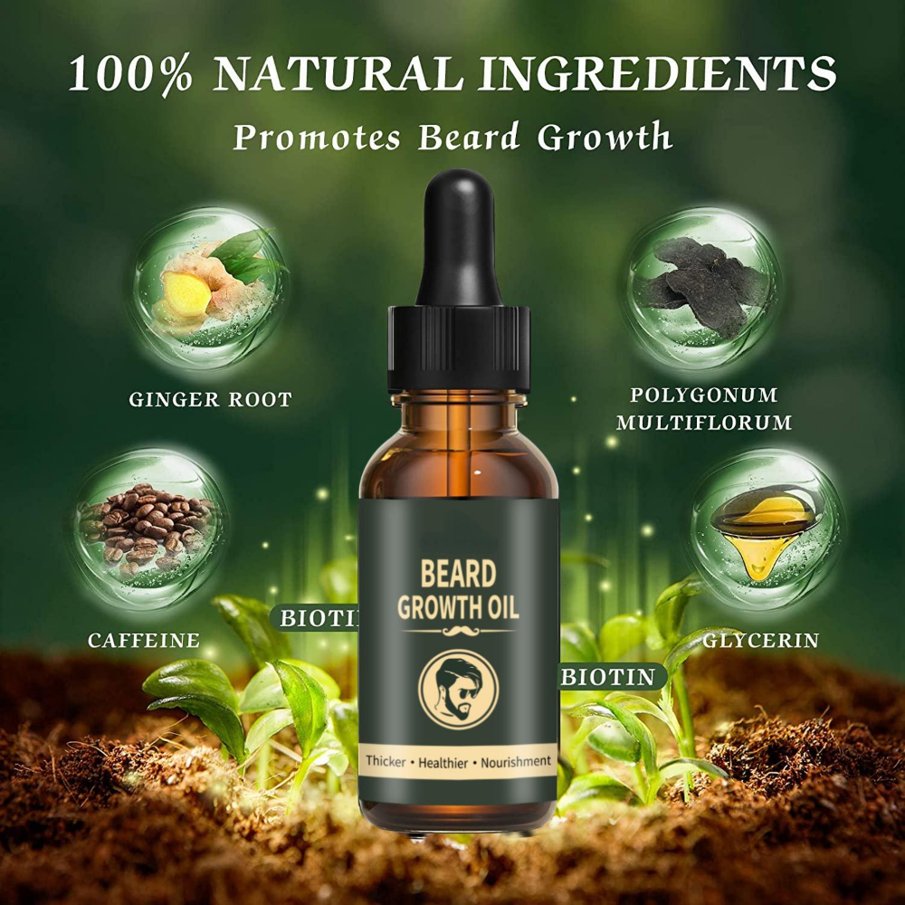 Fast Beard Growth Oil Beard Oi - Hair Care Essence Oil Spray recensie en prijs