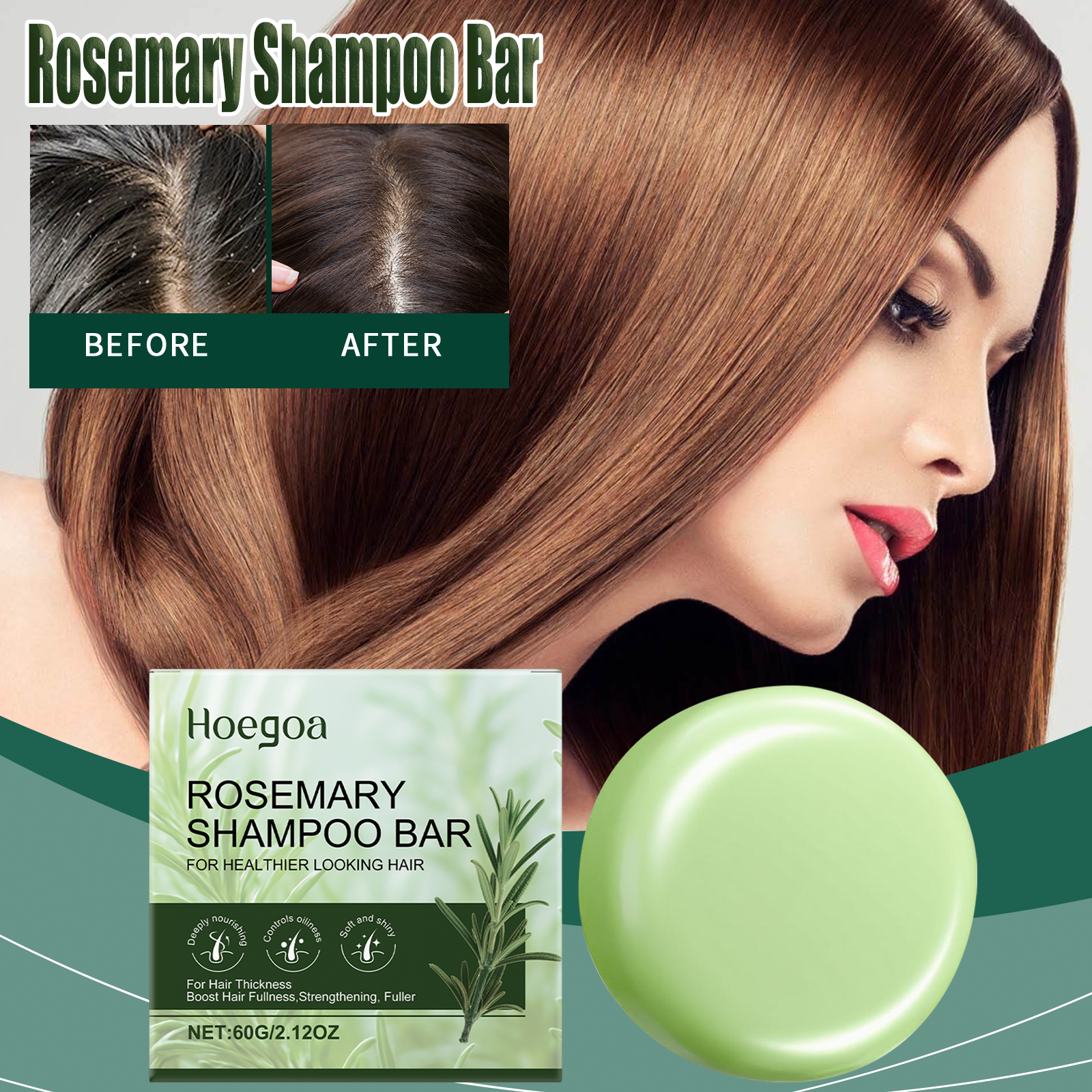 Hoegoa Rosemary Shampoo Bar Oi - Rosemary Hair Oil recensie en prijs