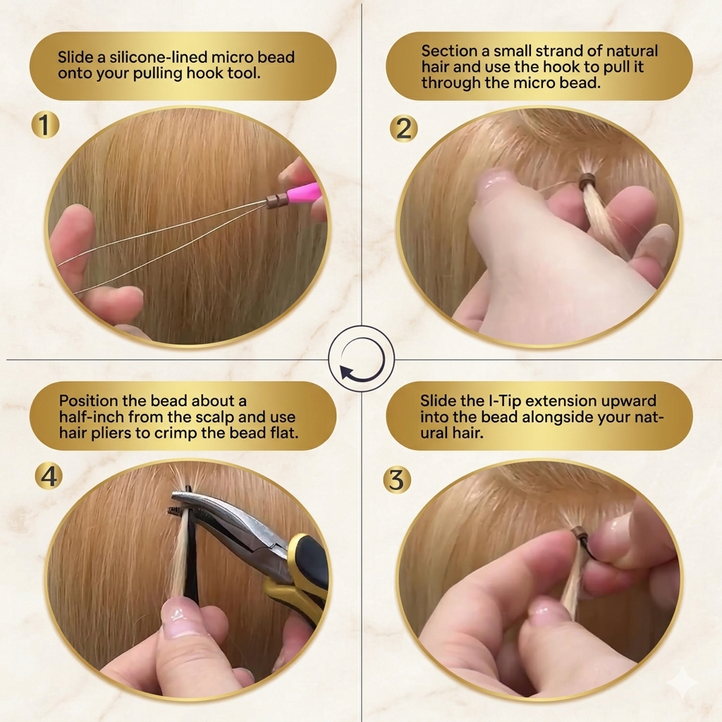 18inch Natural Remy I- Tip Hum - Hair Care Tips recensie en prijs