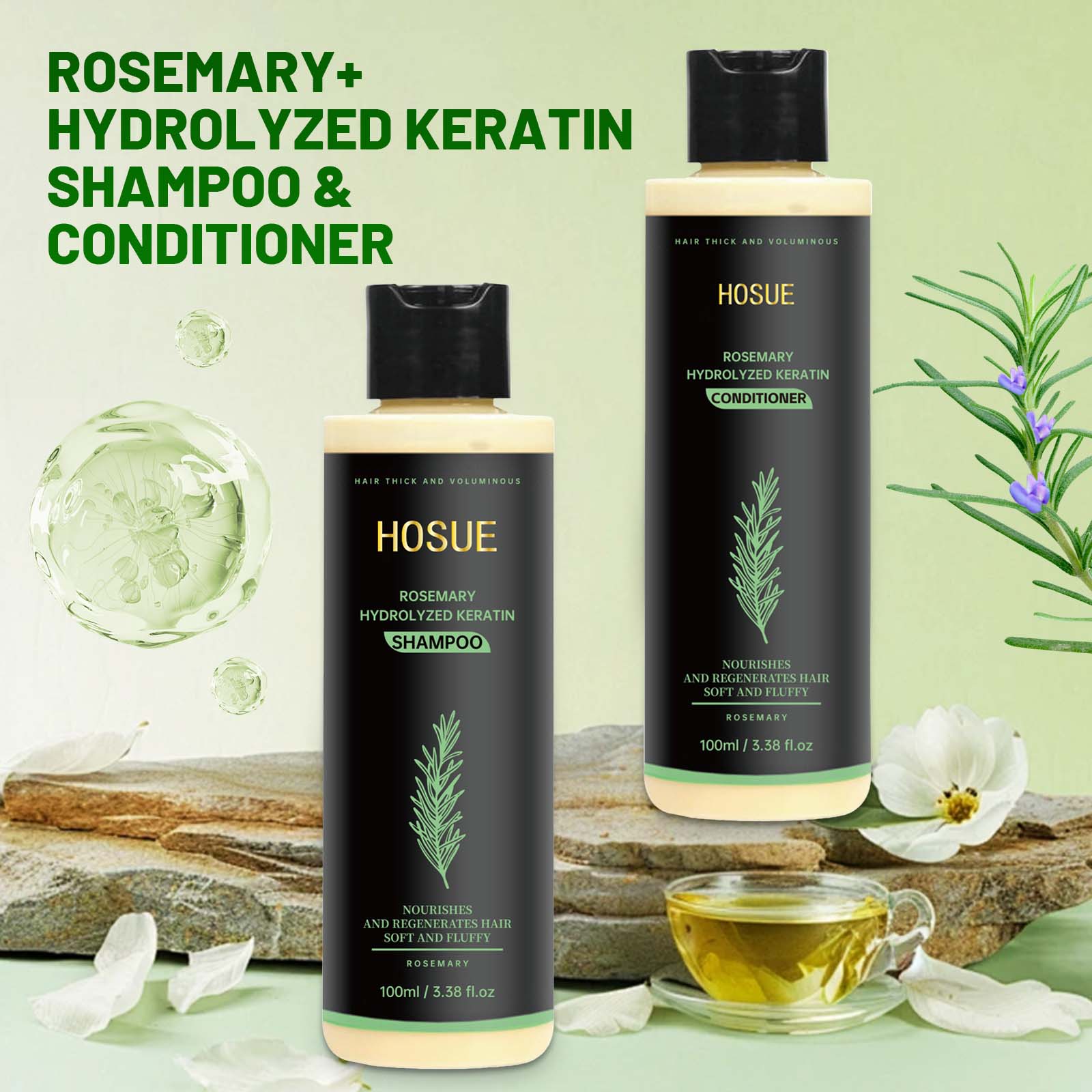Rosemary Hair Care Shampoo Con - Rosemary Hair Oil recensie en prijs