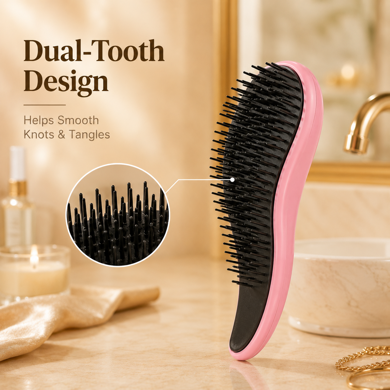 Detangling Hair Brush For Wet  - Hair Care Salon recensie en prijs