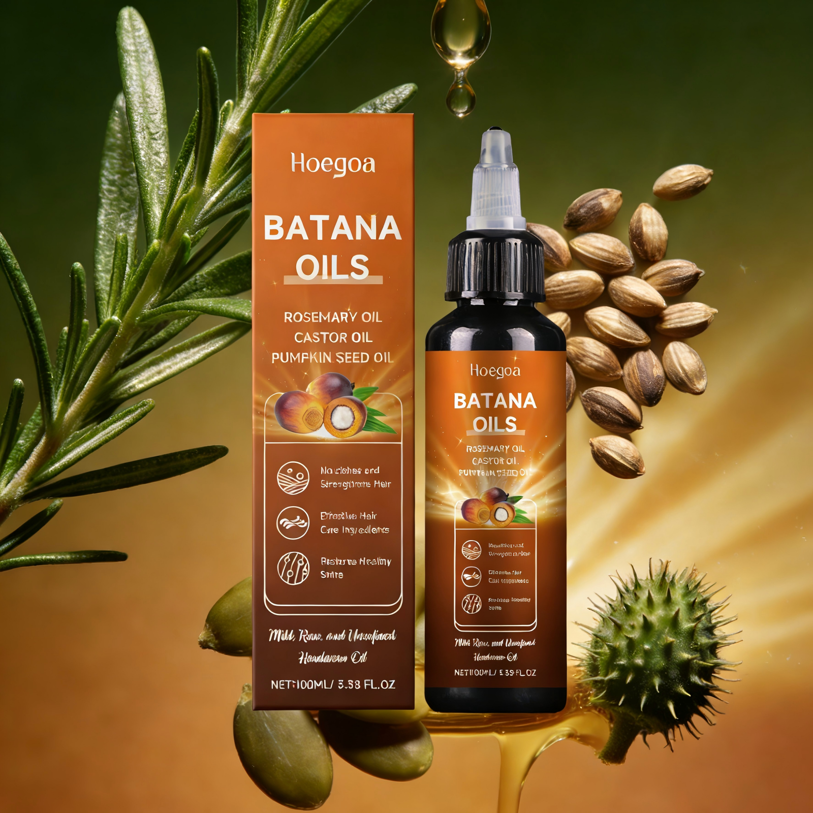​Hoegoa Batana Hair Growth Oil - Rosemary Hair Oil recensie en prijs